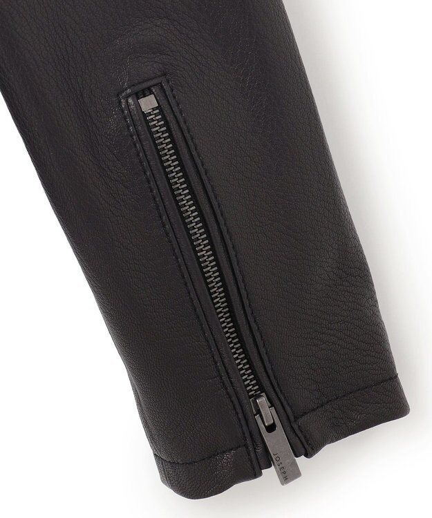 JOSEPH HOMME <WEB限定>ライトゴートシュリンクレザー　シングルライダース ブラック系