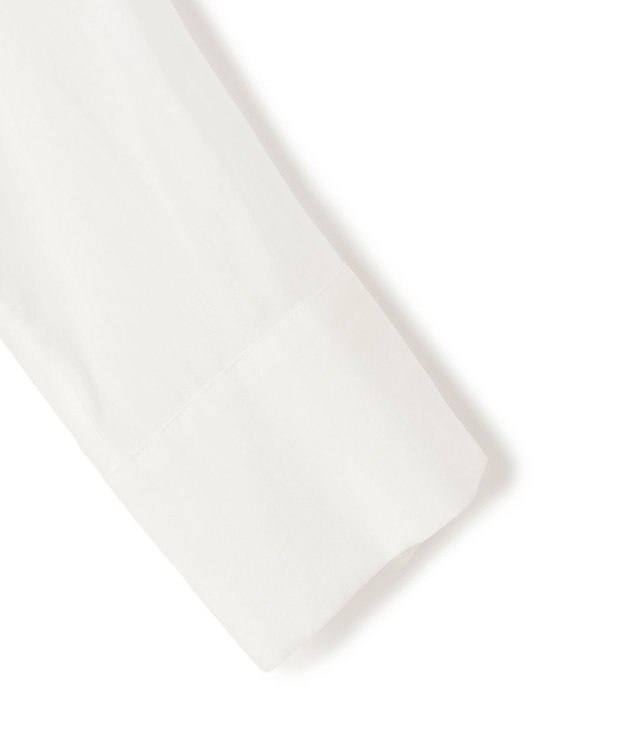 BEIGE， GALENA / コットンレースバンドカラーシャツ Off