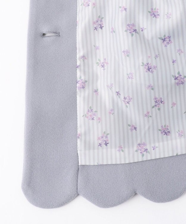 ANY KIDS 【手洗いOK】ウールライクコート サックスブルー