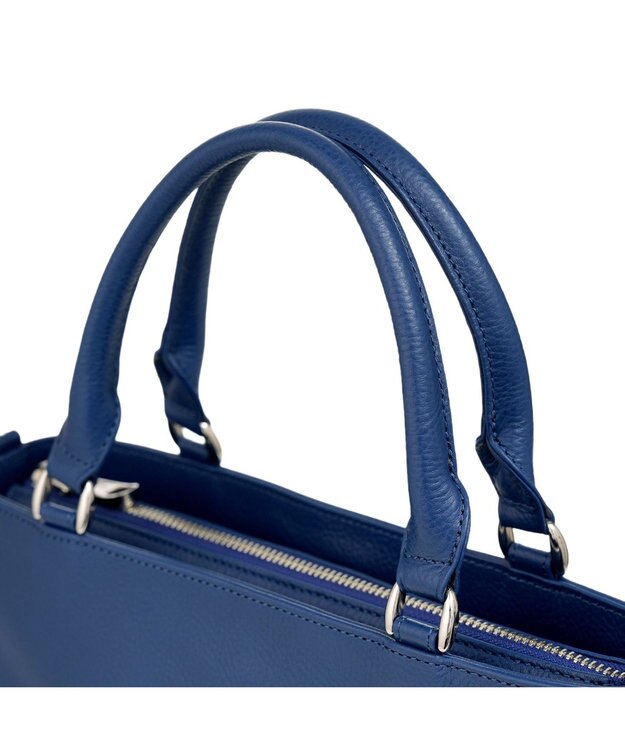 IBIZA リンピード　牛革　2WAYバッグ ライトグレー