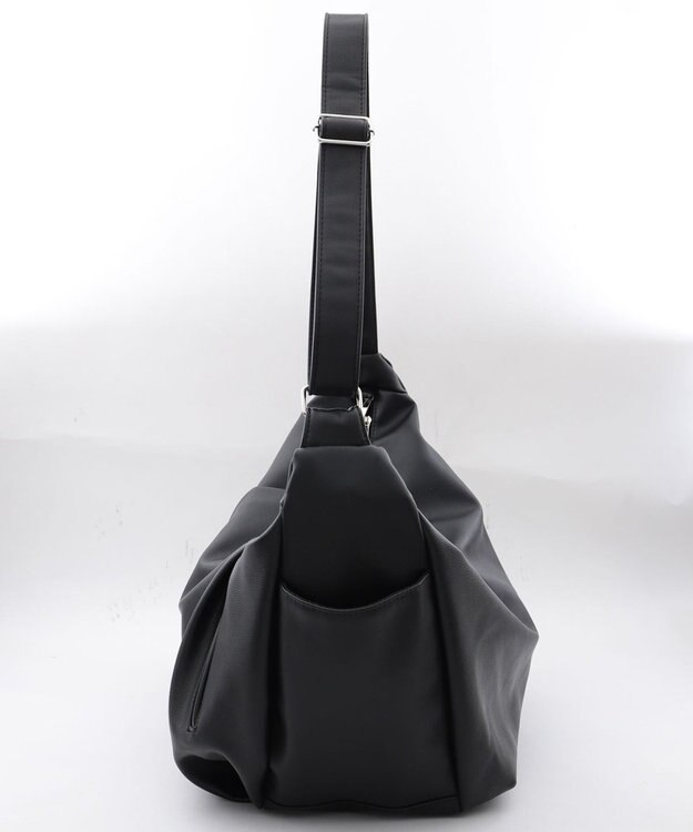 WEGO 【ユニセックス着用ITEM】タックポケットBIGショルダー ブラック