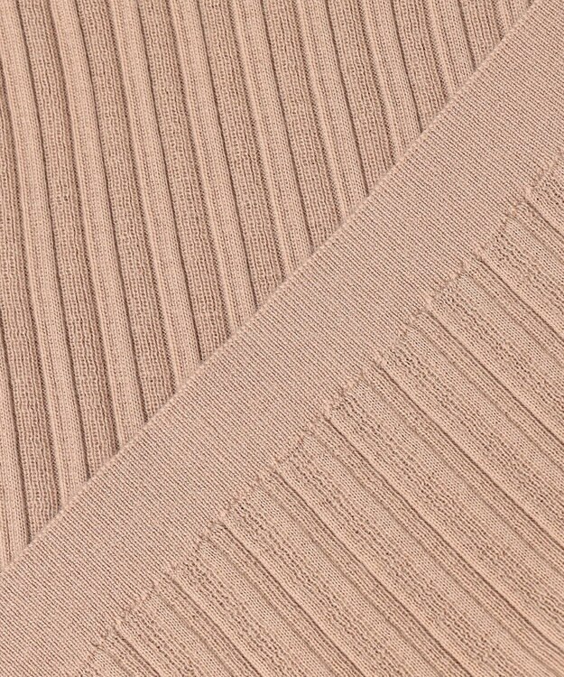 JOSEPH 【洗える】メリノリブ　ラウンドネックニット Warm Taupe