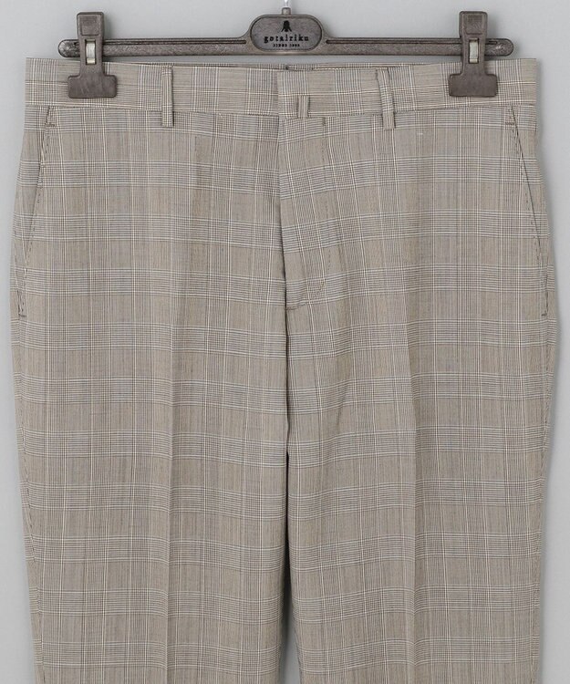 GOTAIRIKU 【AIRY MOVE / セットアップ対応】ウォッシャブルウールトロピカル セットアップパンツ ベージュ系4