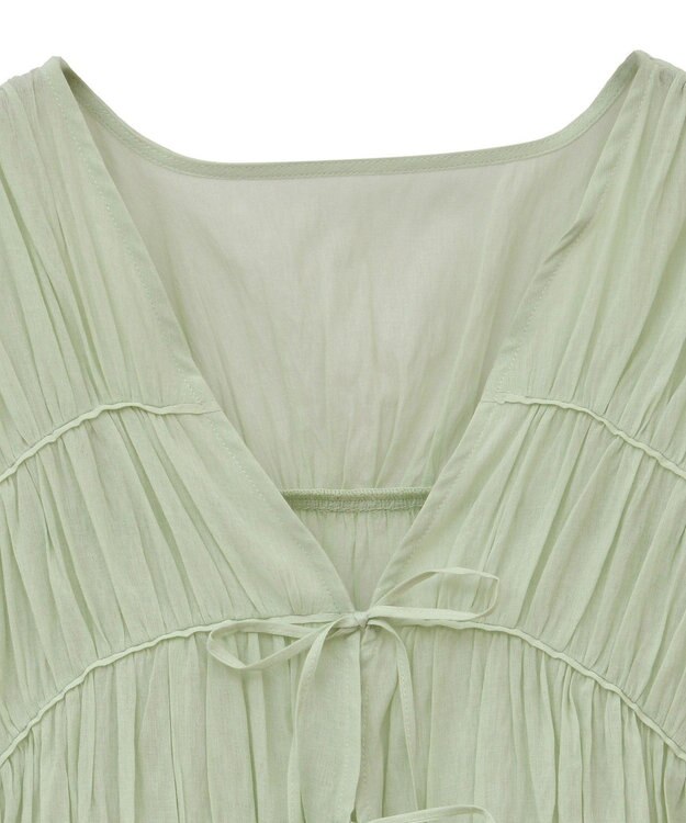 AMERICAN HOLIC 【前後2WAY】フロントリボンブラウス Mint