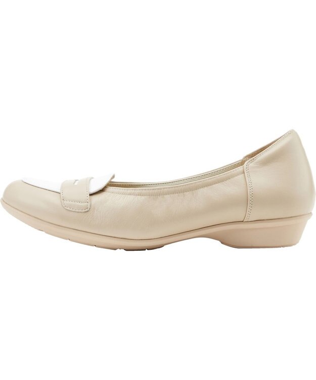 ASICS WALKING ペダラ レディース 2E 2.0cmヒール ベージュ系