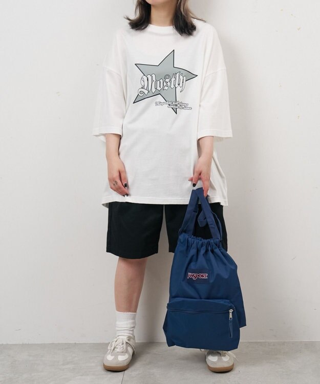 WEGO 【ユニセックス着用ITEM】JANSPORT　DRAWSACK ネイビー