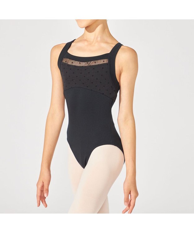 Chacott キャミソールレオタード ブラック