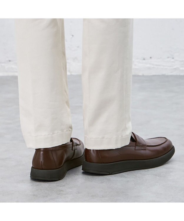 ASICS WALKING ランウォーク トラッド スニーカー メンズ 3E ワイン