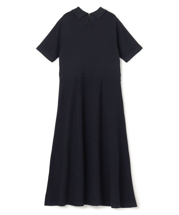 TOCCA 【WEB限定・鈴木ゆうかさん着用】HONEYCOMB MESH KNIT ニットドレス ネイビー系