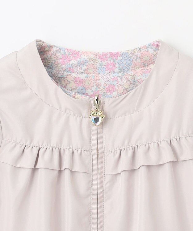 ANY KIDS シャカシャカ リバーシブルゾン ミルクティー