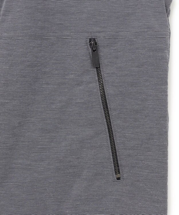 JOSEPH HOMME スーパーストレッチウェザー　ジップアップブルゾン ライトグレー系