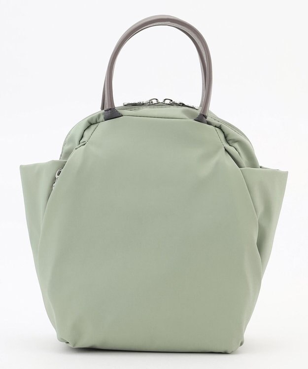 Y'SACCS 【ナイロンタフタ】トラベル2WAYミニボストン ライトグリーン