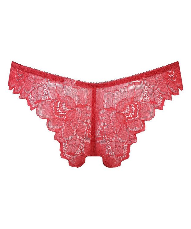 WACOAL ショーツ Tバック 【ハグするブラ】BRB488とペア バックかぶり広め はきこみ丈あさめ レディース PRA488 /ワコール レッド