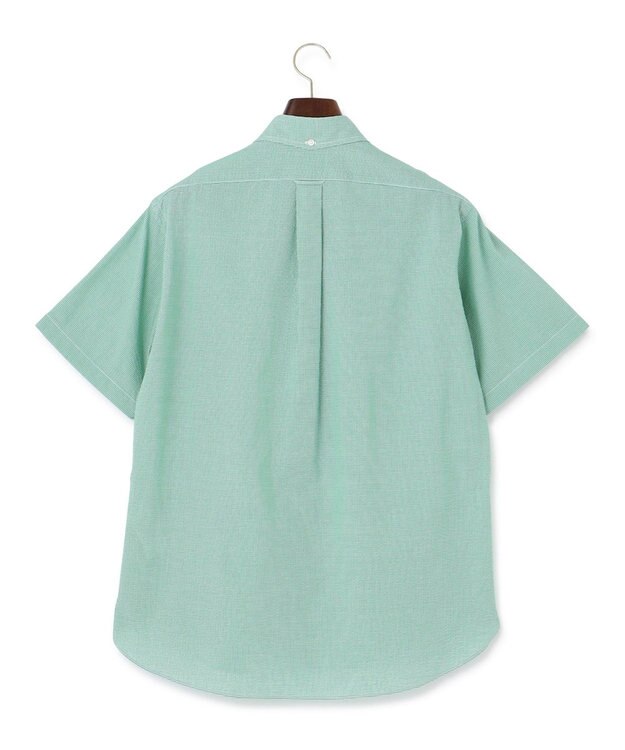 J.PRESS MEN 【WEB・一部店舗限定】サッカーギンガムチェックシャツ グリーン系3
