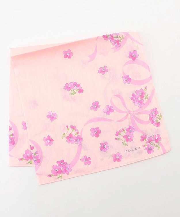TOCCA SPRING EXCITEMENT HANDKERCHIEF ハンカチ ピンク系