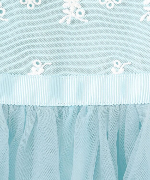 組曲 KIDS 【110-140㎝】ケープセット ドレス ミントグリーン