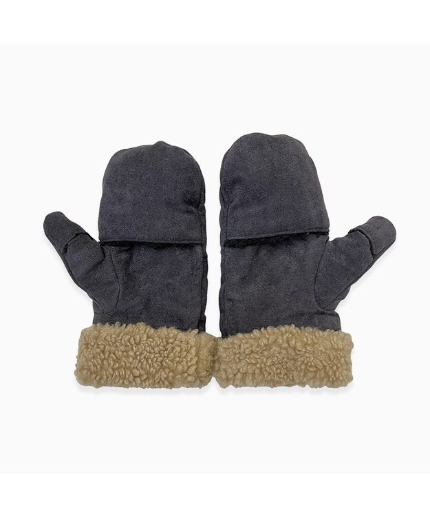 林八百吉商店 Champion　スエードボアミトングローブ チャコール