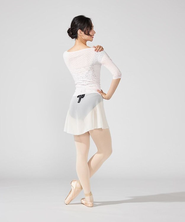 Chacott キシリトールボートネックニットトップ ピンク