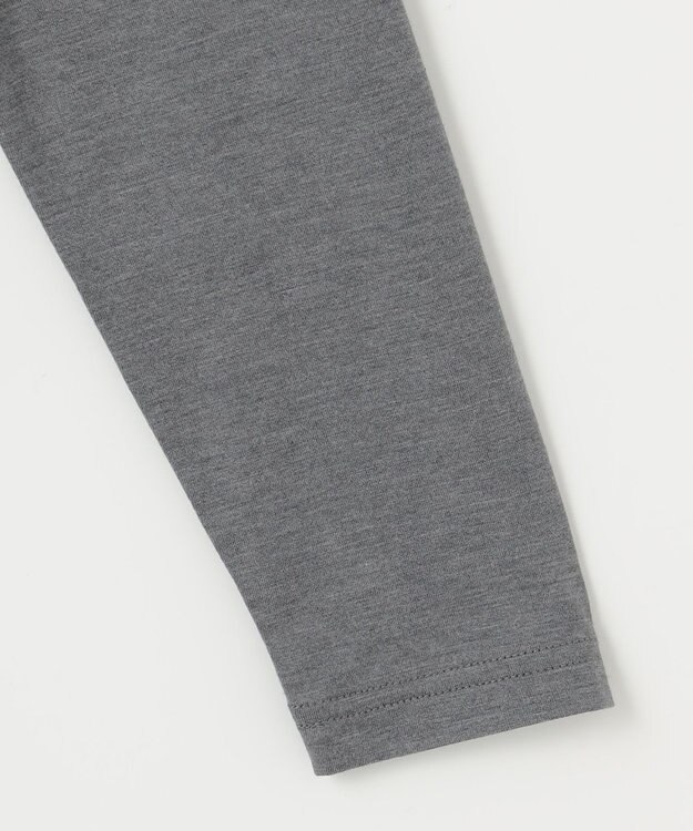 23区GOLF 定番あたたかインナー【MEN】エニワイズ無地 カットソー ライトグレー系