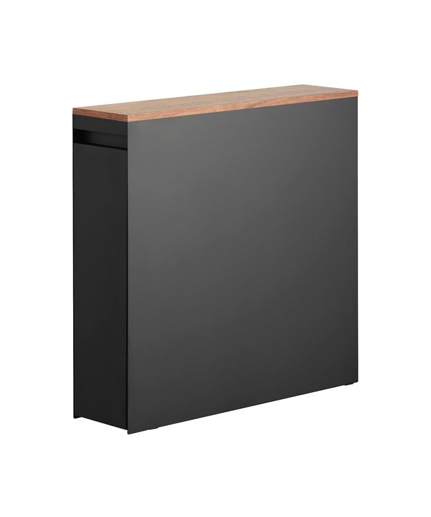 tower 隠せるトイレ引き出し収納 タワー ブラック ブラック