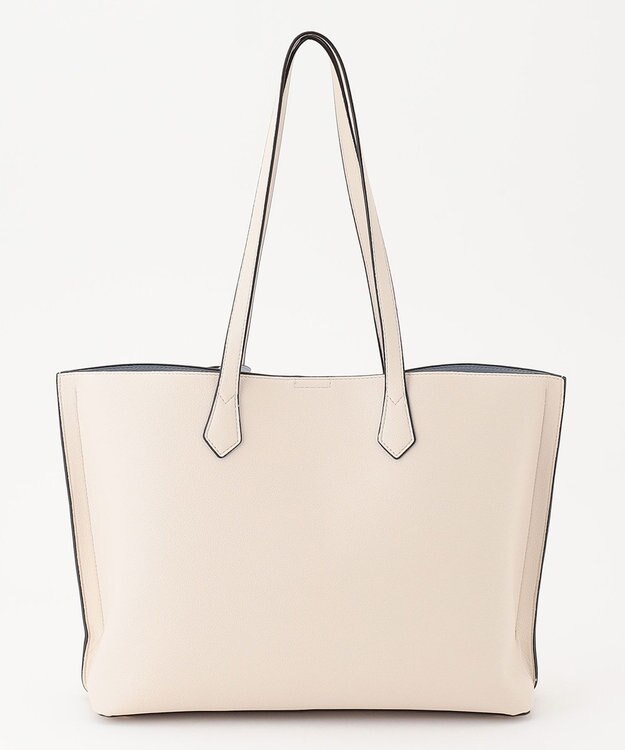 LA BAGAGERIE 【MONICA】バイカラーA4トート アイボリー