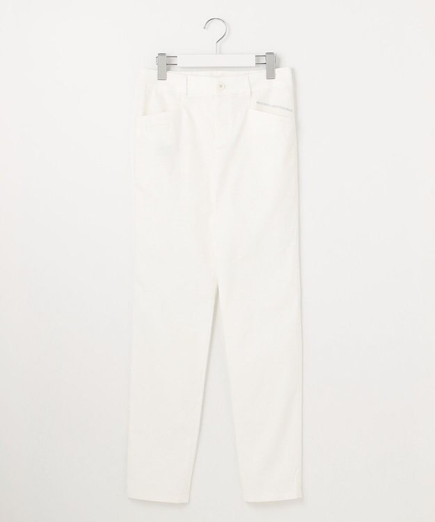 23区GOLF 迷ったらこれ！【WOMEN】ハイパワーストレッチ ベーシックパンツ ホワイト系