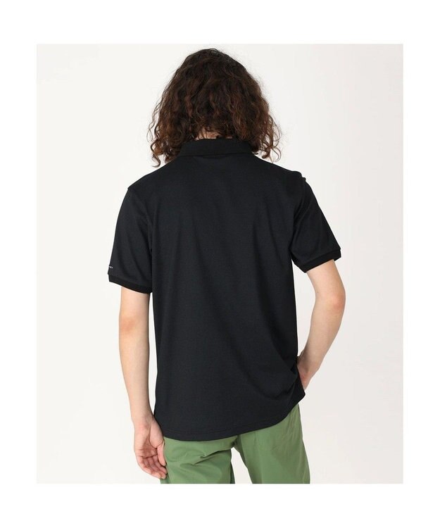 Columbia コーブ ドーム ビュート ソリッド ピケ ポロ Black