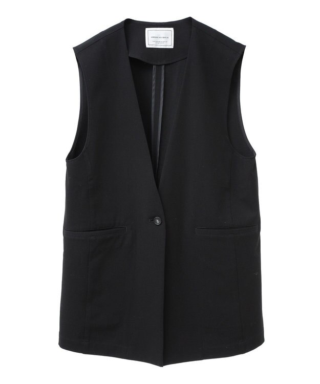 AMERICAN HOLIC Ｖネックジレ Black
