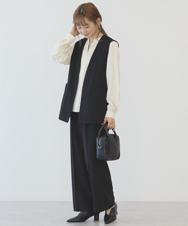 AMERICAN HOLIC Ｖネックジレ Black