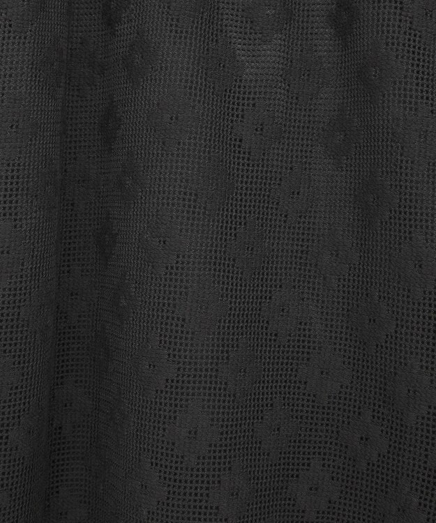 Green Parks ■ＬＯＶＥＢＯＡＴ　フラワーメッシュパンツ Black