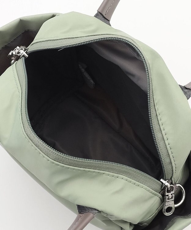 Y'SACCS 【ナイロンタフタ】トラベル2WAYミニボストン ライトグリーン