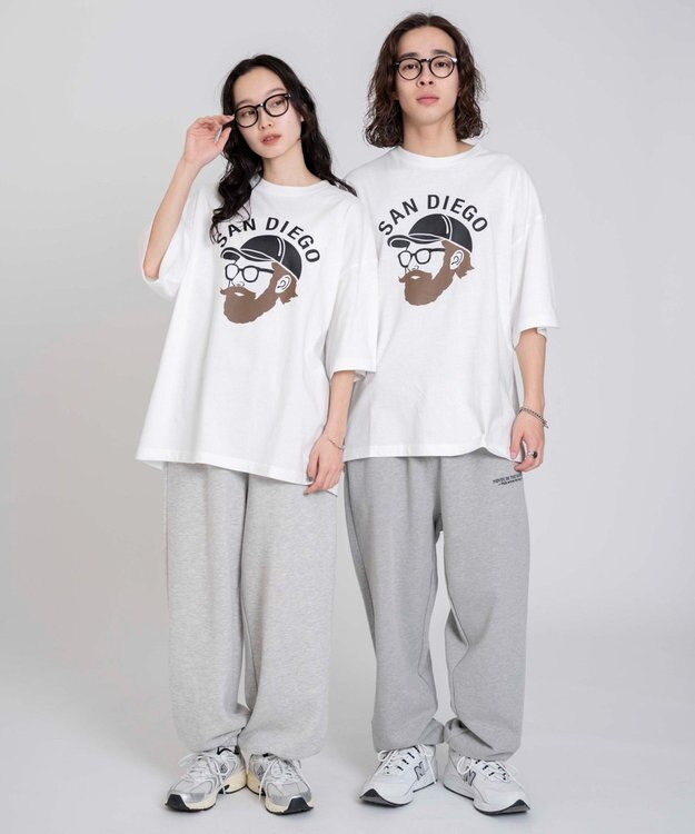 WEGO 【ユニセックス着用ITEM/SMLサイズ/手洗い可】アソートグラフィックT 柄22