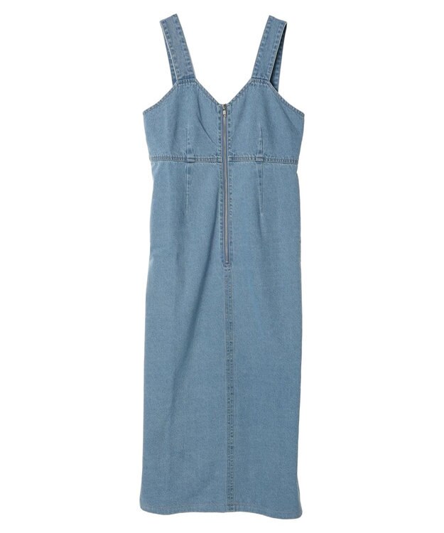 Green Parks ・ＳＵＧＡＲ　ＳＰＯＯＮ　フロントＺＩＰジャンスカ Light Indigo