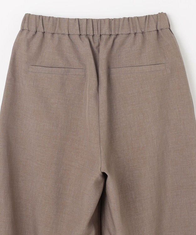 ANY 【2SET/洗濯機可】テックリネンキャミソール×パンツセットアップ モカ