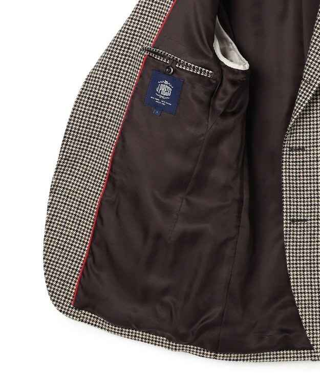 J.PRESS MEN 【MORGADO / モルガド】ハウンドトゥース ツイード ジャケット アイボリー系3