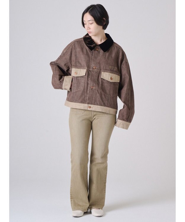 Ripo trenta anni FRONT PK FLARE PT BROWN