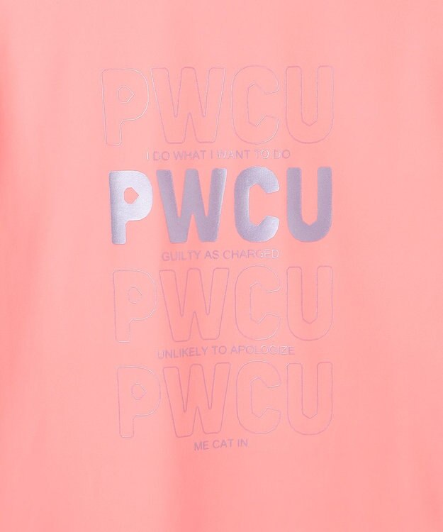 PW CIRCULUS 【UV遮蔽率99.5%  UVカット / 速乾 / ストレッチ】【WOMEN】ポケットモックT ゴルフウェア レディース ピンク系