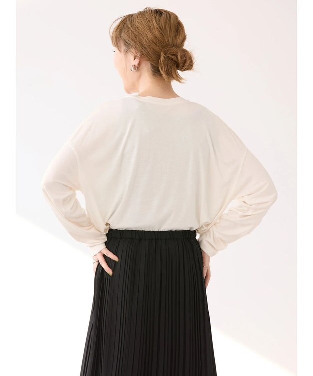 AMERICAN HOLIC ＳＥＴ　ベスト＋ロゴカットプルオーバー Ivory