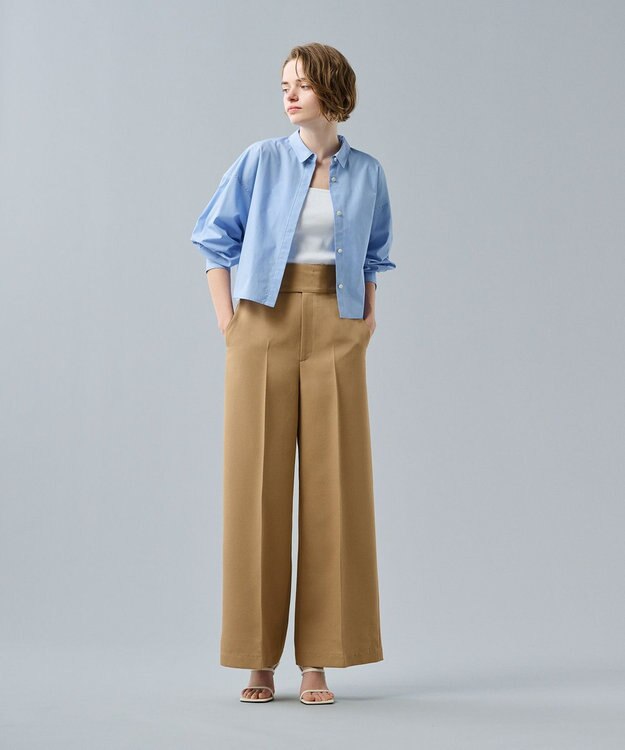 uncrave リブ キャミソール(カップ付き) ホワイト