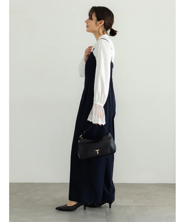 Te chichi 【セレモニーアイテム】レースカフスブラウス オフホワイト