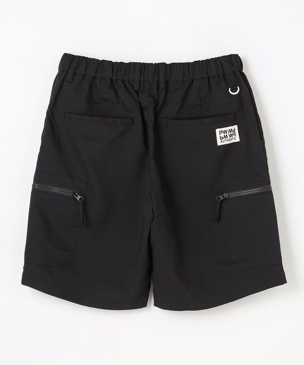 PW CIRCULUS 【MEN】ドライタッチ カーゴショーツ ゴルフ ブラック系