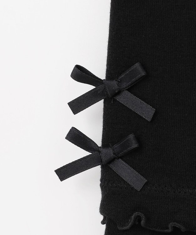 組曲 KIDS 【110-140㎝】なめらかタッチ レギンス ブラック