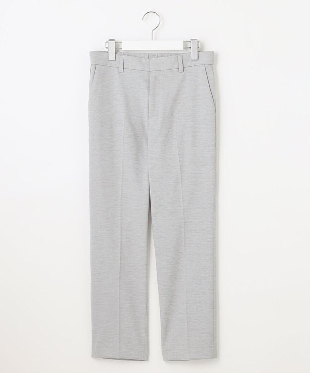 自由区 S 【接触冷感・UVカット・吸水速乾・洗える】シェルタリングドライオックス テーパードパンツ グレー系