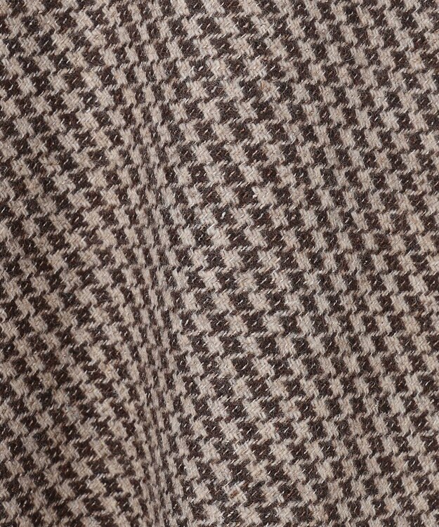 J.PRESS LADIES S T/W 千鳥 ツイード フレアー スカート ブラウン系3