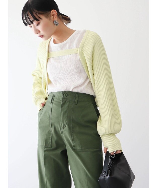 Green Parks ＫＢＦ　シャーリングロンＴＥＥ Gray Beige