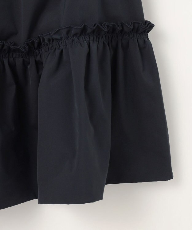 #Newans 撥水加工/UVカット機能付きペプラムライトブルゾン ネイビー