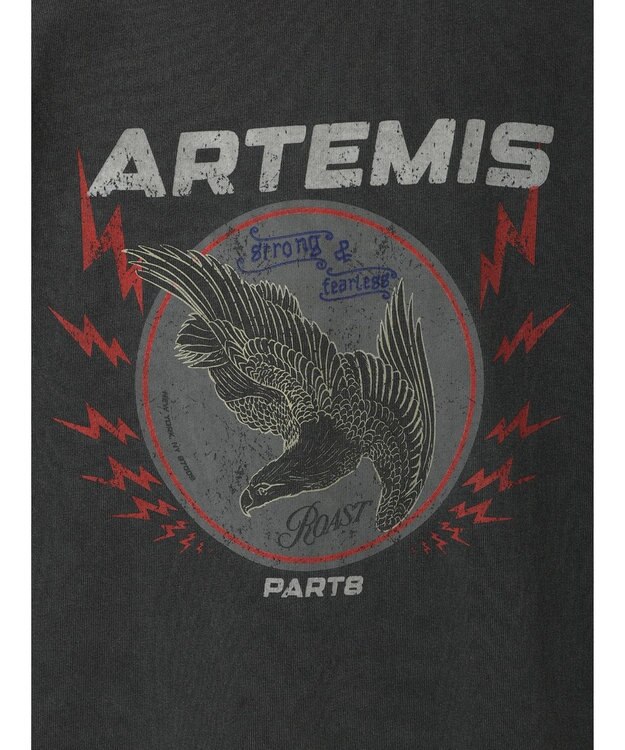 AMERICAN HOLIC ＡＲＴＥＭＩＳプリントＴシャツ Charcoal Gray