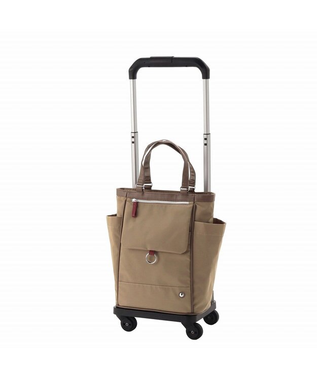 ACE BAGS & LUGGAGE soelte オートゥイユ お買い物キャリーバッグ 13L 機内持込 キャスターストッパー 36001 ソエルテ ベージュ