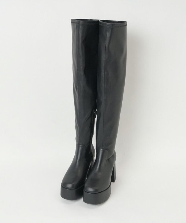 WEGO ニーハイブーツ ブラック