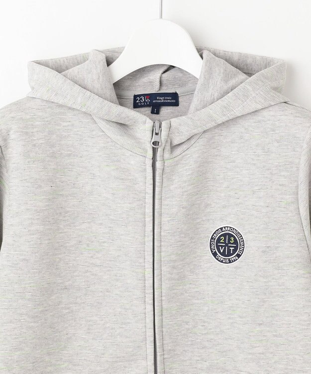 23区GOLF 【WOMEN】【WEB&一部店舗限定】フーディパーカー ライトグレー系